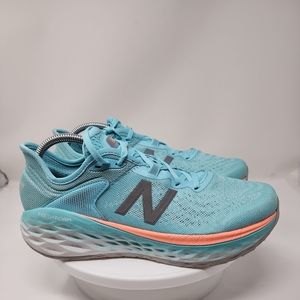 New Balance Womens Fresh Foam More V2 WMORBP2 Blue Running Shoes  10.5 sea salt